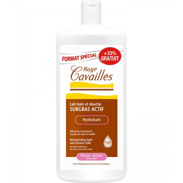 Roger Cavailles Lait Bain Et Douche Hydratant Lait de figue - 1L