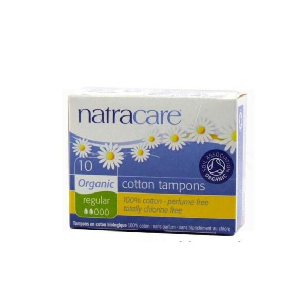 Natracare Tampons Regulier Sans Applicateur 10 U