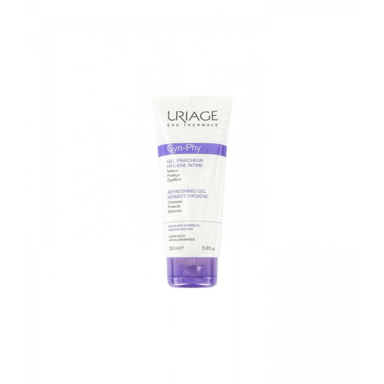 Uriage Gyn-Phy Gel Fraîcheur Hygiène Intime - 200 Ml