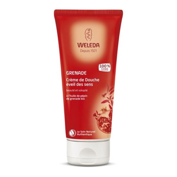 Weleda Crème De Douche Éveil Des Sens À La Grenade