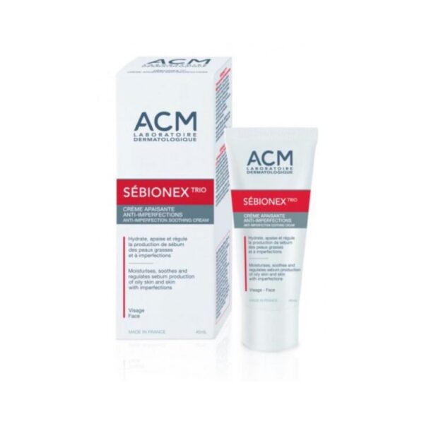 Acm Sebionex Trio Créme Apaisante Anti-Imperfection 40 Ml