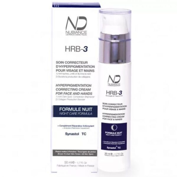 Nubiance Soin Correcteur D'Hyperpigmentation Visage & Mains Hrb-3