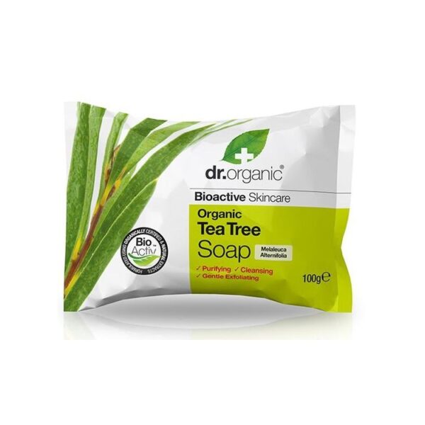 Dr. Organic Savon Tea Tree 100G