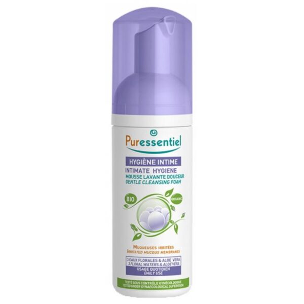 Puressentiel Hygiène Intime Mousse Lavante Douceur Bio 150 Ml