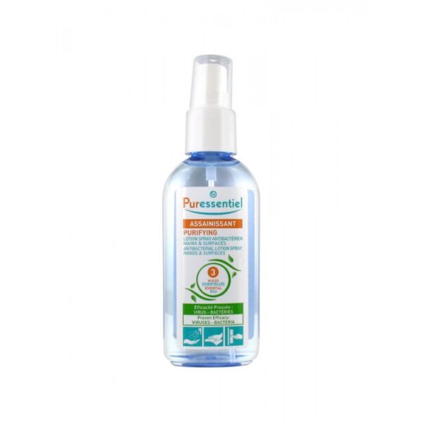 Puressentiel Assainissant Lotion Spray Antibacterien 80Ml