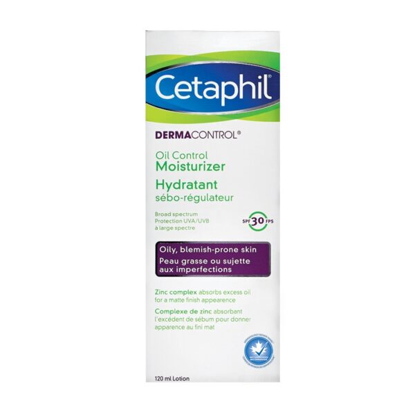 Cetaphil Dermacontrol Hydrant Sébo-Régulateur 30 Fps 120Ml