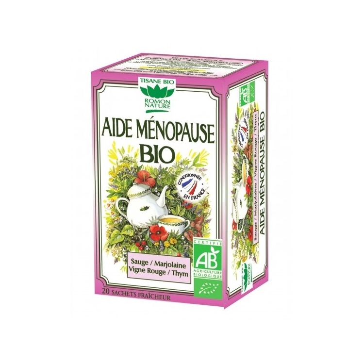 Romon Nature Tisane Aide Ménopause Bio - 20 Sachets