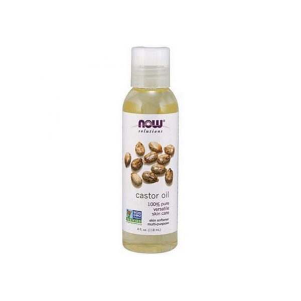 Now-Castor Oil 4 Oz