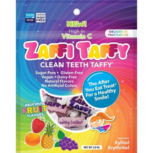 Zollipops Zaffi Taffy The Clean Teeth Taffy 5Oz