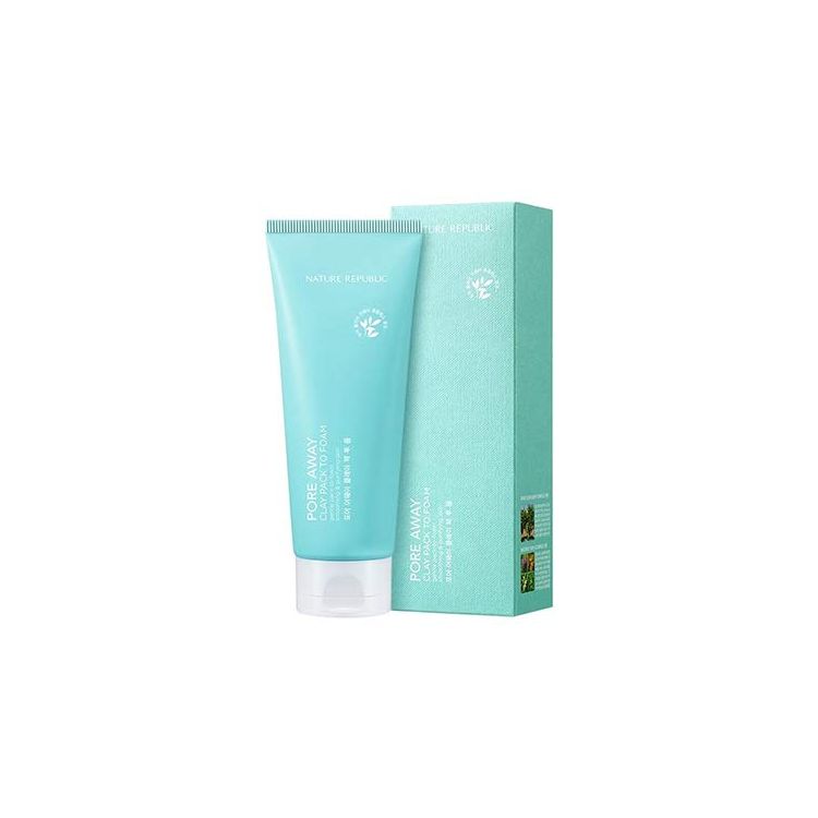 Nature Republic – Pore Away Clay Pack To Foam