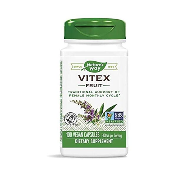 Nature'S Way - Fruit Mg 400 De Vitex. - 100 Capsules Végétariennes