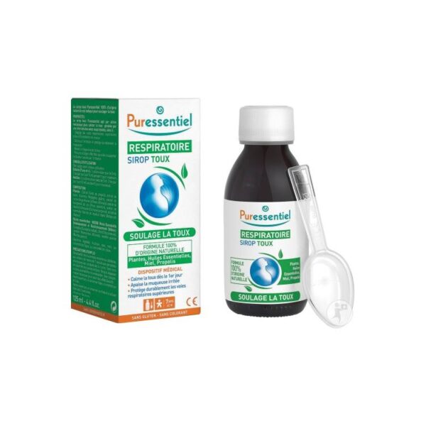 Puressentiel Respiratoire Sirop Toux - Flacon De 125 Ml