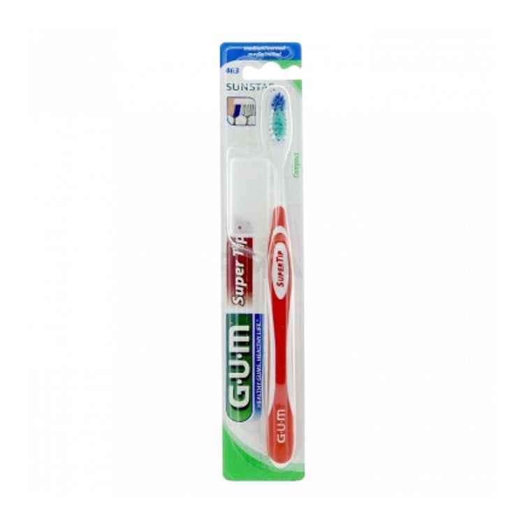 Gum - Brosse À Dents Super Tip Medium Compacte 463