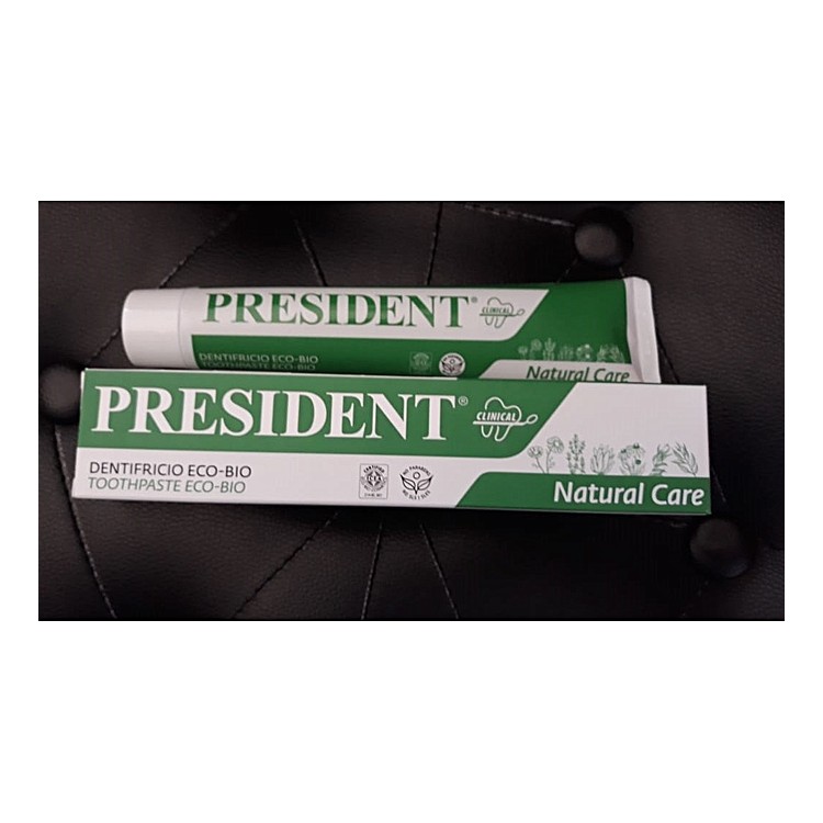 President Dentifrice President Eco Bio Natural Care Sans Fluor 75Ml