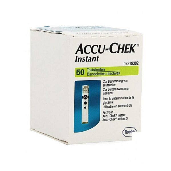 Accu Chek Instant Boite De 50 Bandelettes