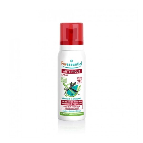 Puressentiel Anti-Pique Spray Répulsif + Apaisant 75Ml