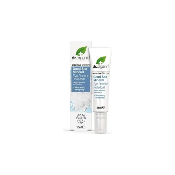 Dr Organic Dead Sea Mineral Eye Rescue Rollerball