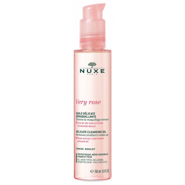 Nuxe Very Rose Huile Délicate Démaquillante