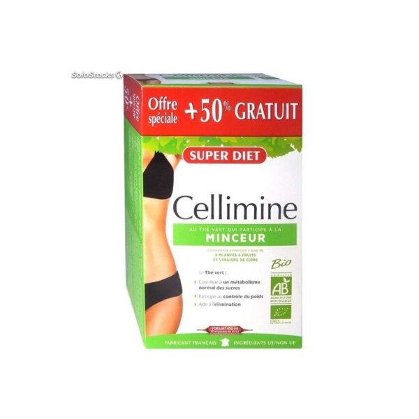 Super Diet Cellimine Bio 20 Ampoules +10 Offertes