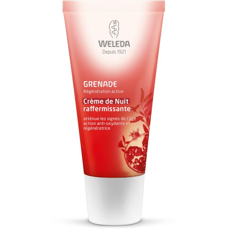Weleda Crème De Nuit Raffermissante À La Grenade Bio