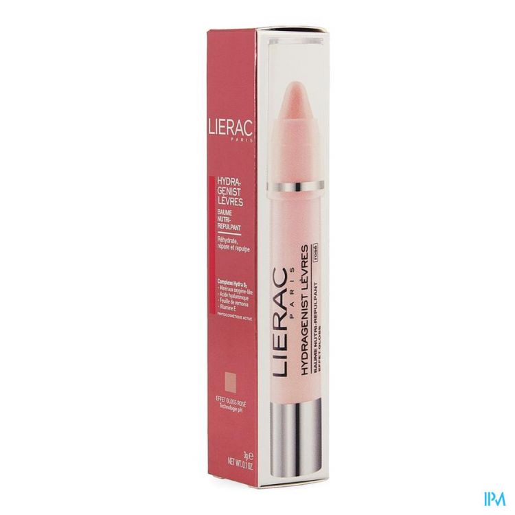 Lierac Hydragenist Lèvres Baume Nutri-Repulpant Effet Gloss Rose