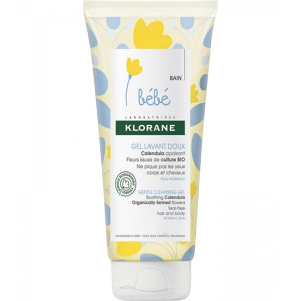 Klorane Bebe Gel Douceur Moussant Corps Et Cheveux - 200 Ml