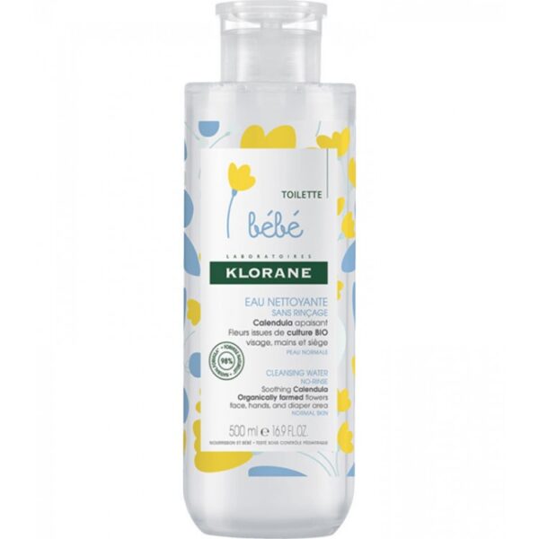 Klorane Bebe Eau Nettoyante - 500 Ml