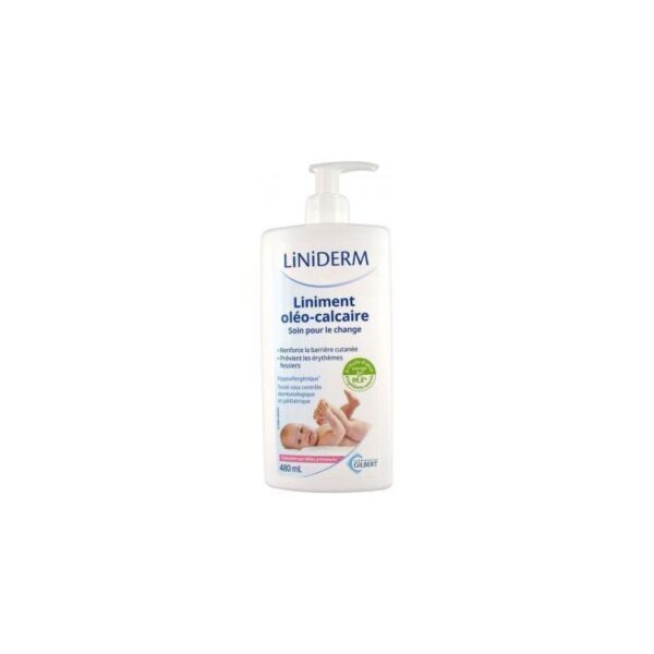 Gilbert Liniment Liniderm Oléo-Calcaire Stabilisé 480 Ml Pompe