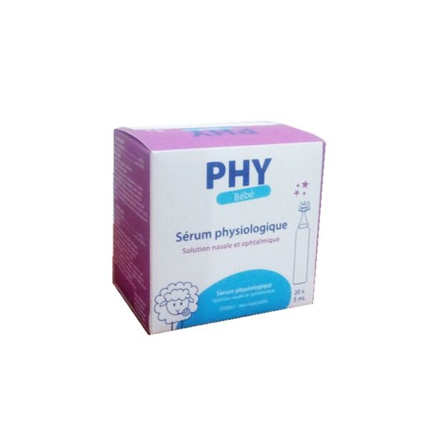 Phy Bébé Sérum Physiologique 20*5Ml