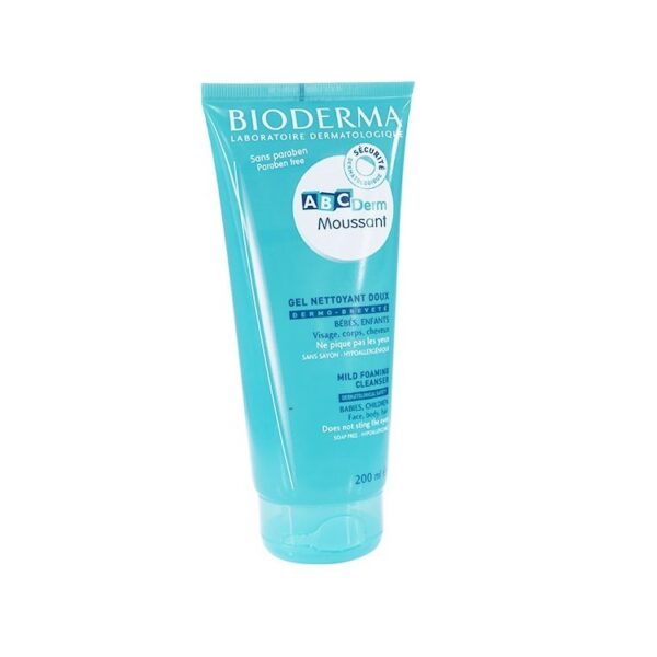 Bioderma Abcderm Gel Nettoyant Moussant Doux 200 Ml