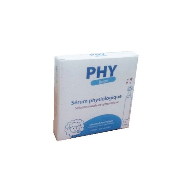 Phy Bébé Sérum Physiologique 5*5Ml