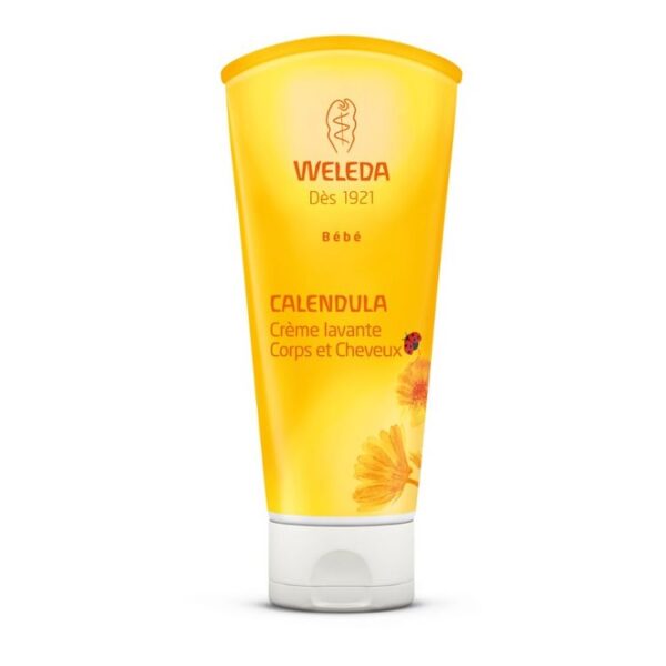 Weleda Crème Lavante Corps Et Cheveux Au Calendula 200Ml