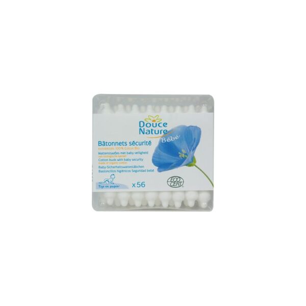 Douce Nature 60 Bâtonnnets Coton Securite