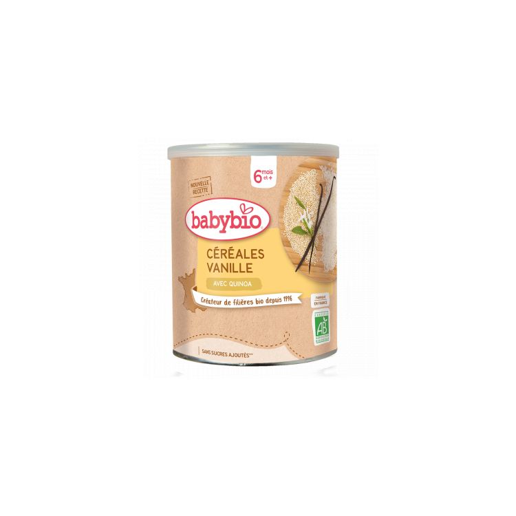 Babybio Céréales Vanille Avec Quinoa 220G