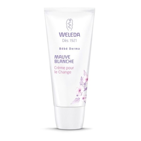 Weleda Crème Pour Le Change À La Mauve Blanche