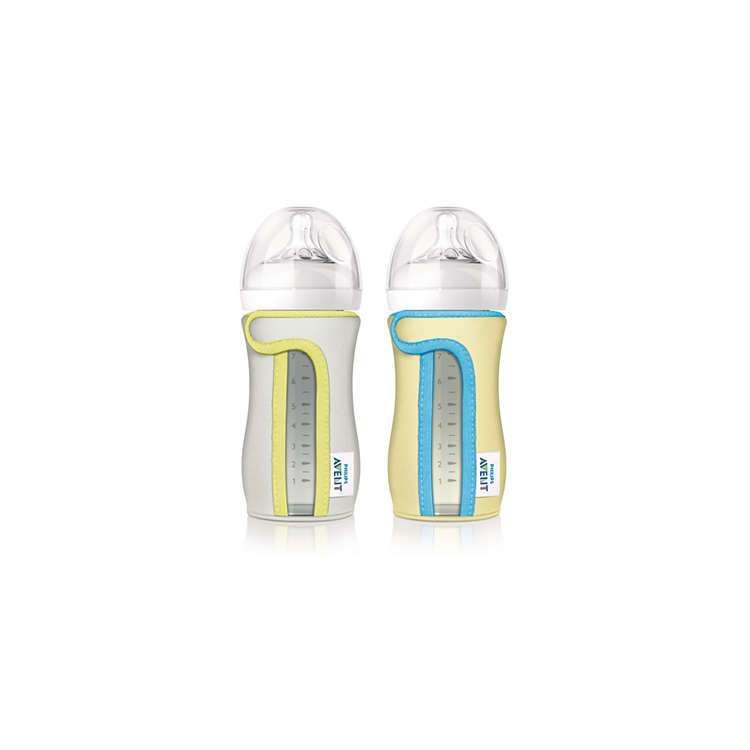 Avent Sleeve Natural Glass Bottle