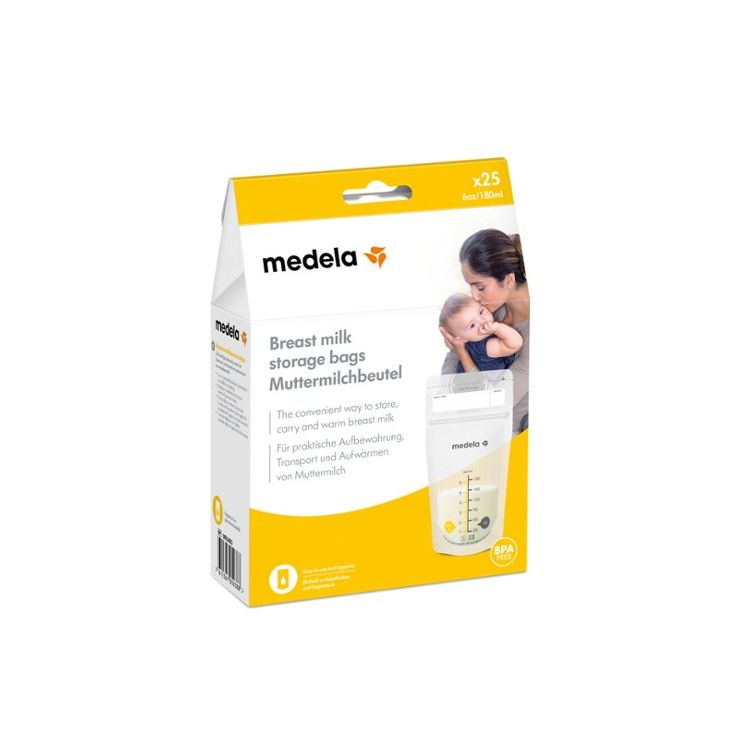 Medela Sachets De Conservation Pour Lait Maternel 180 Ml X 25