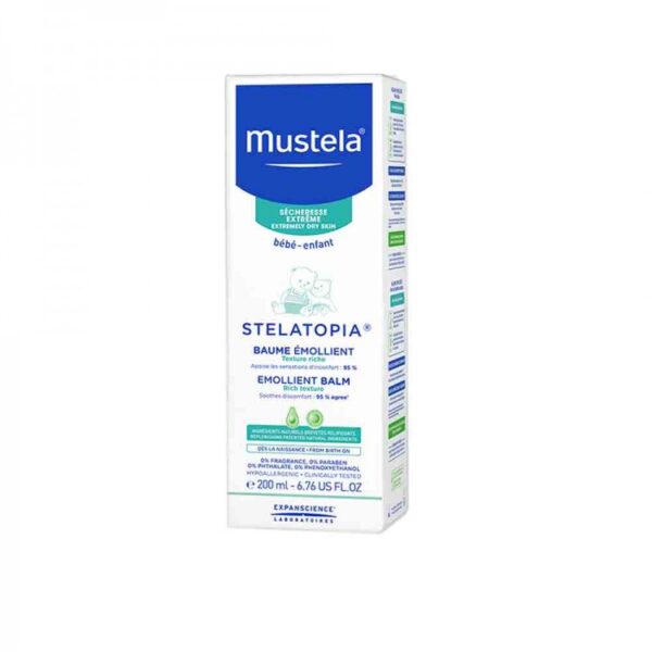 Mustela Stelatopia® Baume Émollient 200Ml