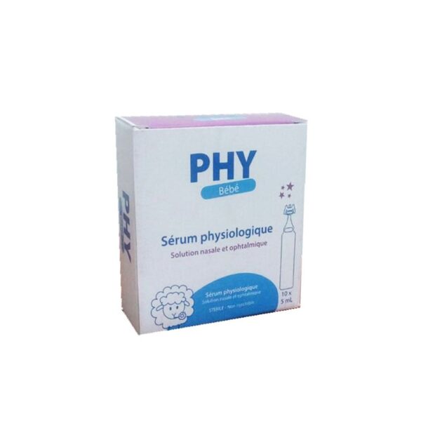 Phy Bébé Sérum Physiologique 10*5Ml