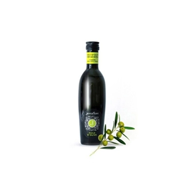 JERRAFLORE HUILE D'OLIVE ALIMENTAIRE 250ML EXTRA VIERGE 100% PURE