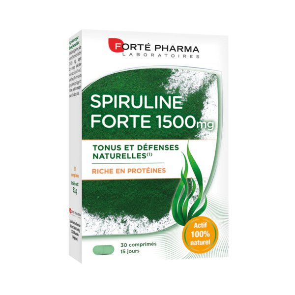 Forte Pharma Spiruline Forte 1500mg 30 Comprimes